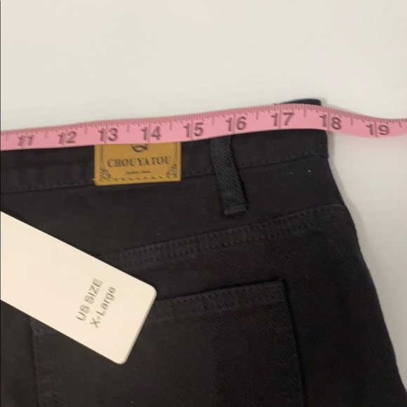 NWT ChouYaTou Denim Skirt with Slit XL 36” - Picture 7 of 10